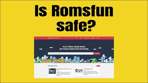 romsfun is safe|is romspedia safe.